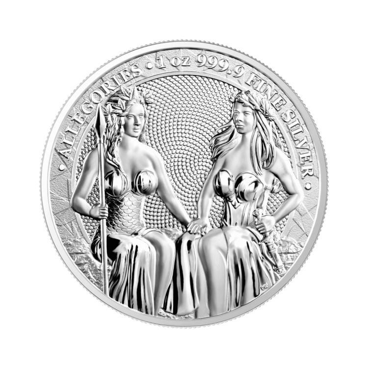 1 oz Germania Silver Coin 2021 front