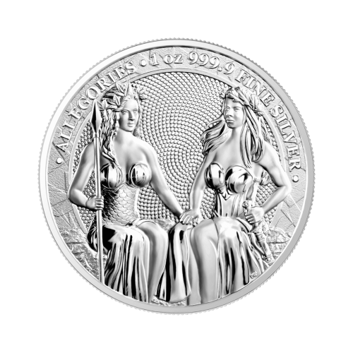 Thumbnail 1 oz Germania Silver Coin 2021 front