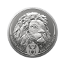 1 troy ounce silver coin Big Five lion 2022 front