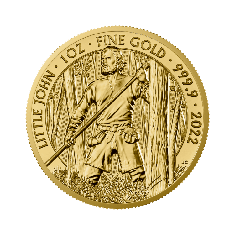 1 oz Myths and Legends Gouden Munt voorkant