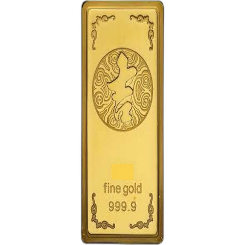 Thumbnail 10 gram Goudbaar People's Bank of China voorkant