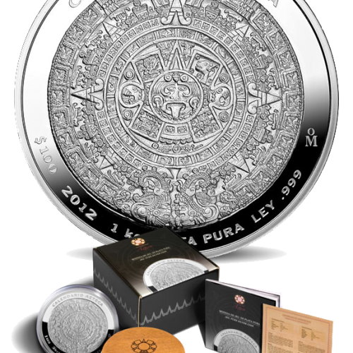 Thumbnail 1 kilo Royal Canadian Mint Zilveren Munt voorkant