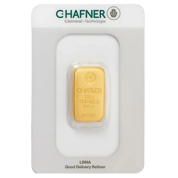 250 gram gold bar