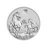 5 oz silver Lunar III - Year of the Horse 2026 front