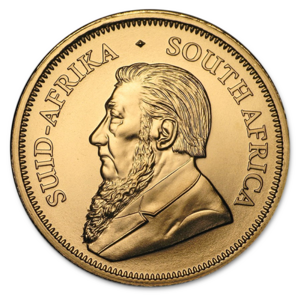 1/10 oz Krugerrand Gold Coin (2019)(Back)