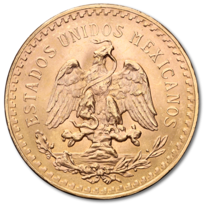 50 Mexican Peso, 37,50g, Gold(Back)
