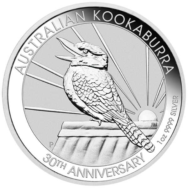 1 oz Kookaburra Silver Coin (2020)(Front)