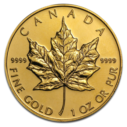 Maple Leaf, 1oz Gold, mixed years(Front)