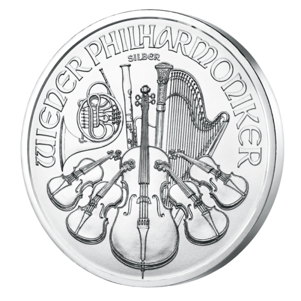 1 oz Vienna Philharmonic 2020 Gold Coin(Front)