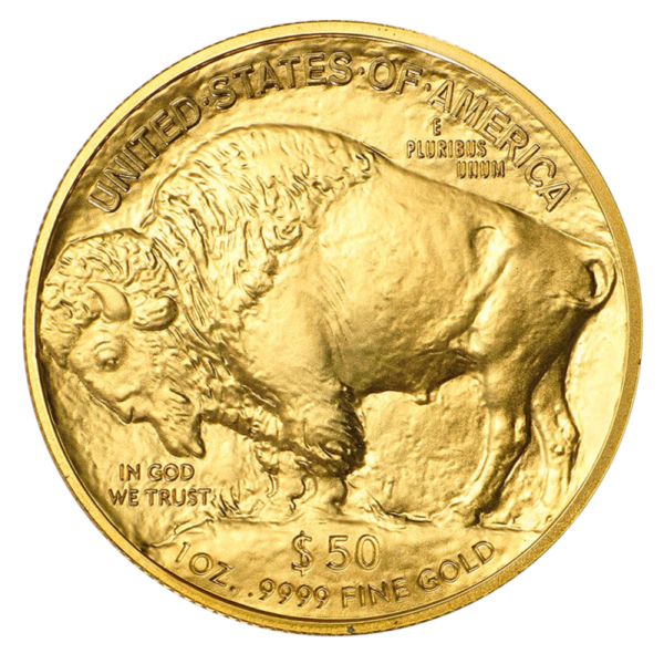 1 oz American Buffalo Gold Coin (2019)(Back)