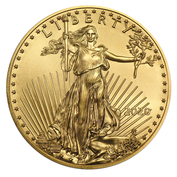 1 oz American Eagle Gold Coin 2020(Front)