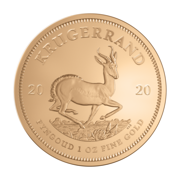 1 oz Krugerrand 2020 Gold Coin(Front)