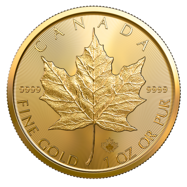 1 oz Maple Leaf 2020 Gold Coin(Front)