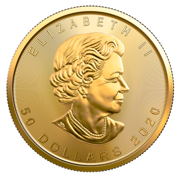 1 oz Maple Leaf 2020 Gold Coin(Back)
