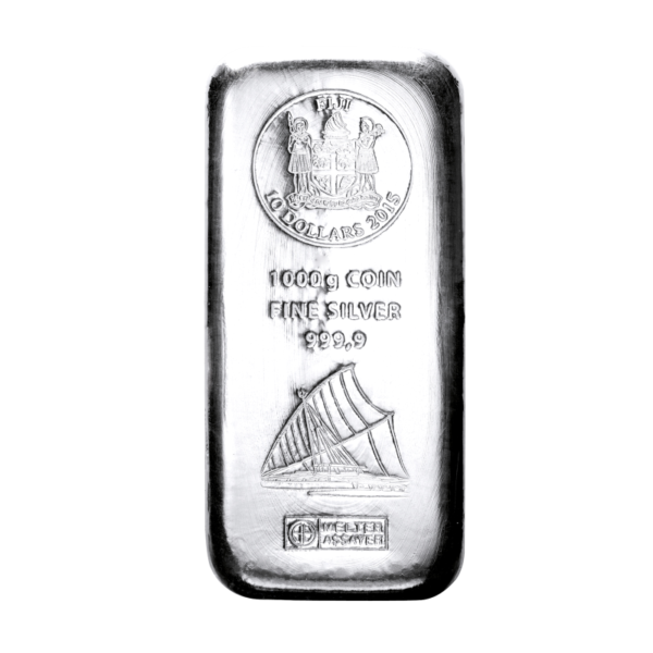 1 Kilo Fiji Coin Bar | Silver | Argor-Heraeus(Front)