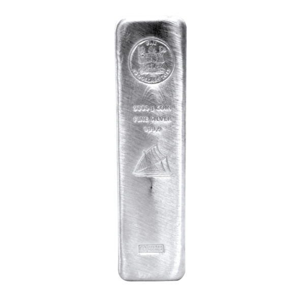 5 Kilo Fiji Coin Bar | Silver | Argor-Heraeus(Front)