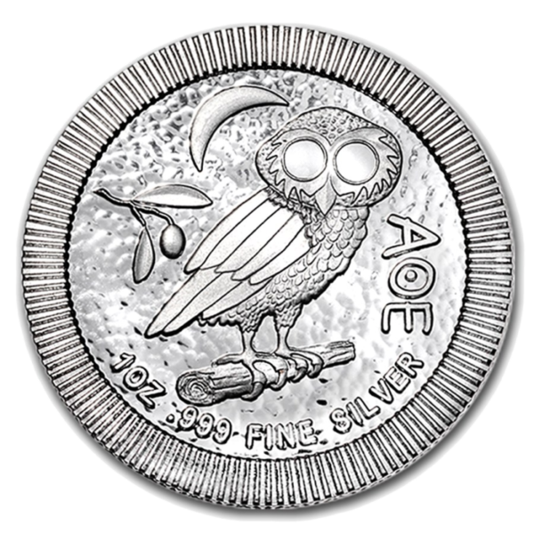 1 oz Athenian Owl | Silver | 2017(Front)