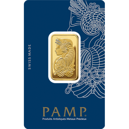 20g Gold Bar | PAMP Fortuna(Front)