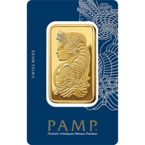 50g Gold Bar | PAMP Fortuna(Front)