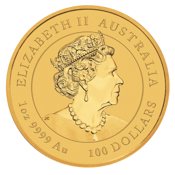 1 oz Lunar III Ox Gold Coin (2021)(Back)