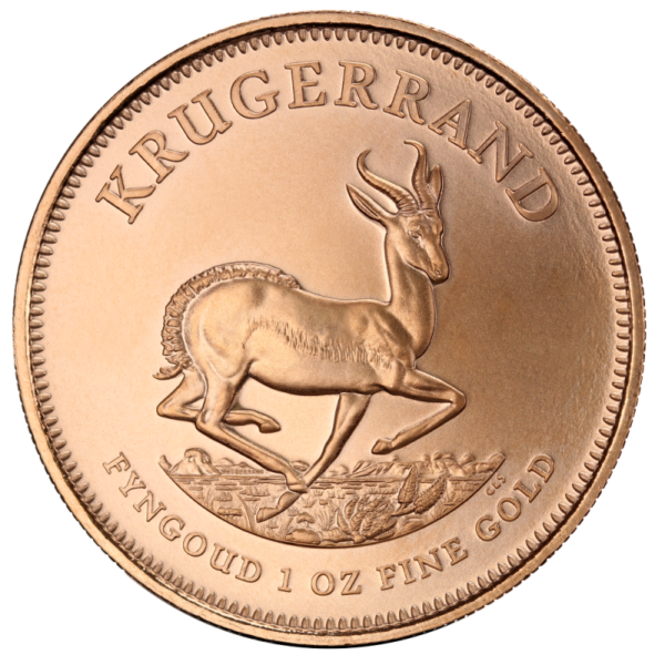 Krugerrand, 1oz Gold, mixed years(Front)