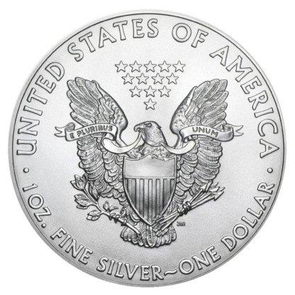 1 oz American Eagle Silver Coin (2021)(Back)