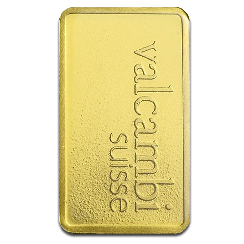1g Gold Bullion | Valcambi Gold Bar(Back)