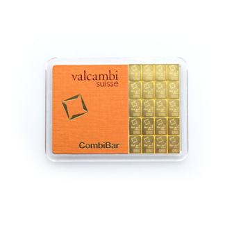 20 x 1g CombiBar® | Gold | Valcambi(Front)