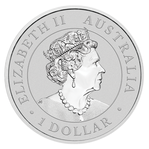 1 oz Perth Mint Silver Emu (2021)(Back)