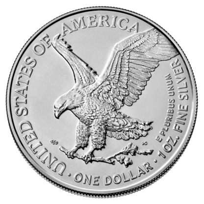 1 oz American Eagle Silver Coin (2021) new design(Front)