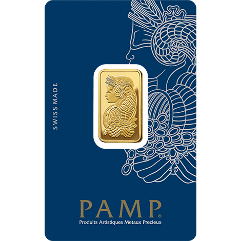 10g Gold Bar | PAMP Fortuna(Front)