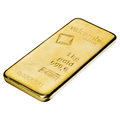 1 Kilo Gold Bar | Valcambi(Back)