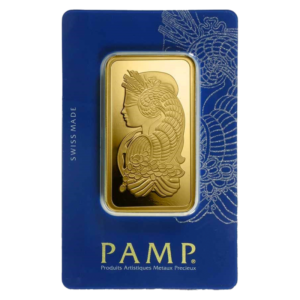 100g Gold Bar | PAMP Fortuna(Front)