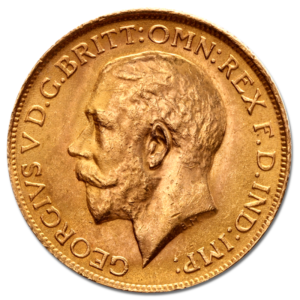 Full Sovereign Georg V, Gold, 1911-1932(Front)