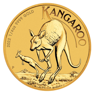 1/4 oz Kangaroo Gold Coin | 2022(Front)