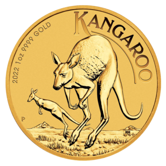 1 oz Kangaroo Gold Coin | 2022(Front)