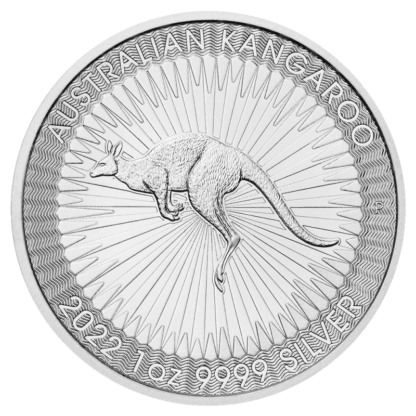 1 oz Kangaroo Silver Coin | 2022(Front)