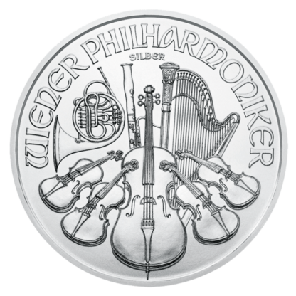 1 oz Vienna Philharmonic Silver Coin | 2022(Front)