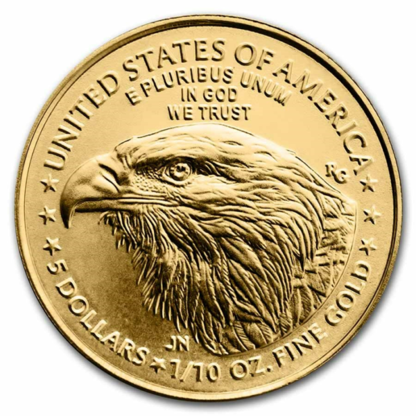 1/10 oz American Eagle Gold Coin | 2022(Front)