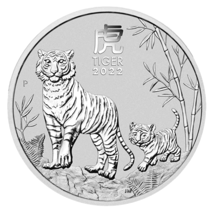 1 Kilo Lunar III Tiger Silver Coin | 2022(Front)