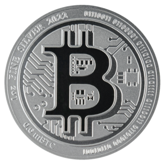 1 oz Silver Bitcoin | 2022(Front)