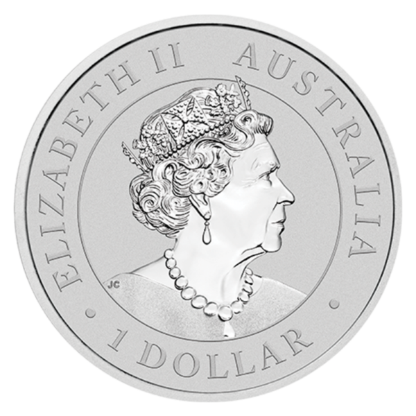 1 oz Perth Mint Silver Emu | 2022(Back)