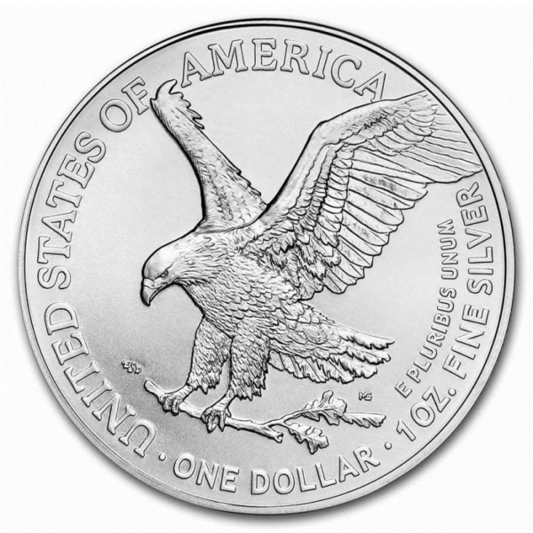 1 oz American Eagle Silver Coin | 2022(Back)
