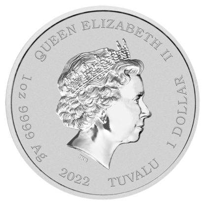 1 oz Bart Simpson Silver Coin | 2022(Back)