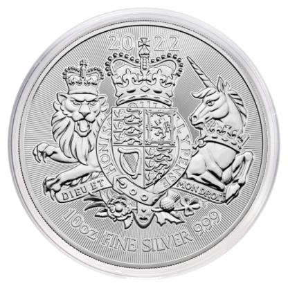 10 oz The Royal Arms Silver Coin | 2022(Back)