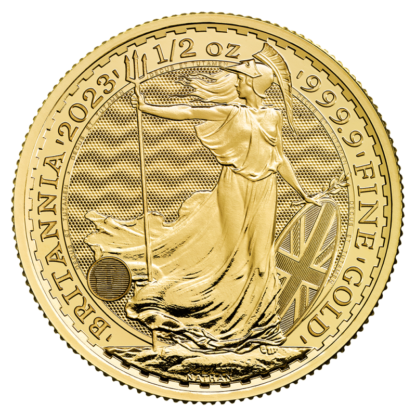 1/2 oz Britannia Gold Coin | 2023(Front)