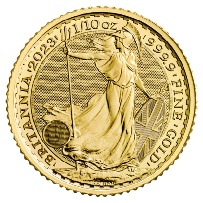 1/10 oz Britannia Gold Coin | 2023(Front)