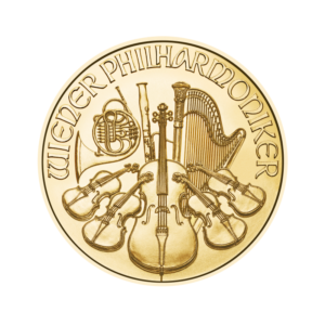 1/25 oz Vienna Philharmonic Gold Coin | 2023(Front)