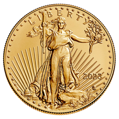 1/2 oz American Eagle Gold Coin | 2023(Front)