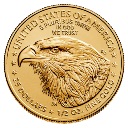 1/2 oz American Eagle Gold Coin | 2023(Back)